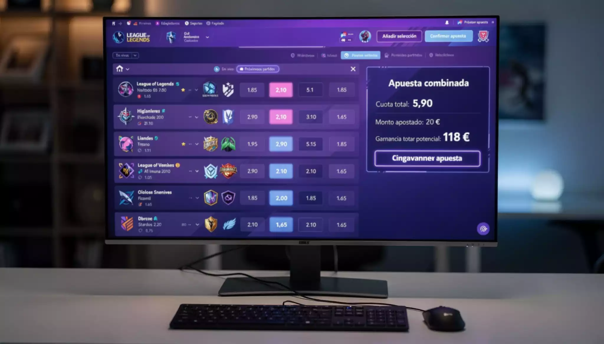Apuestas Combinadas en LoL: Parlays y Acumuladas