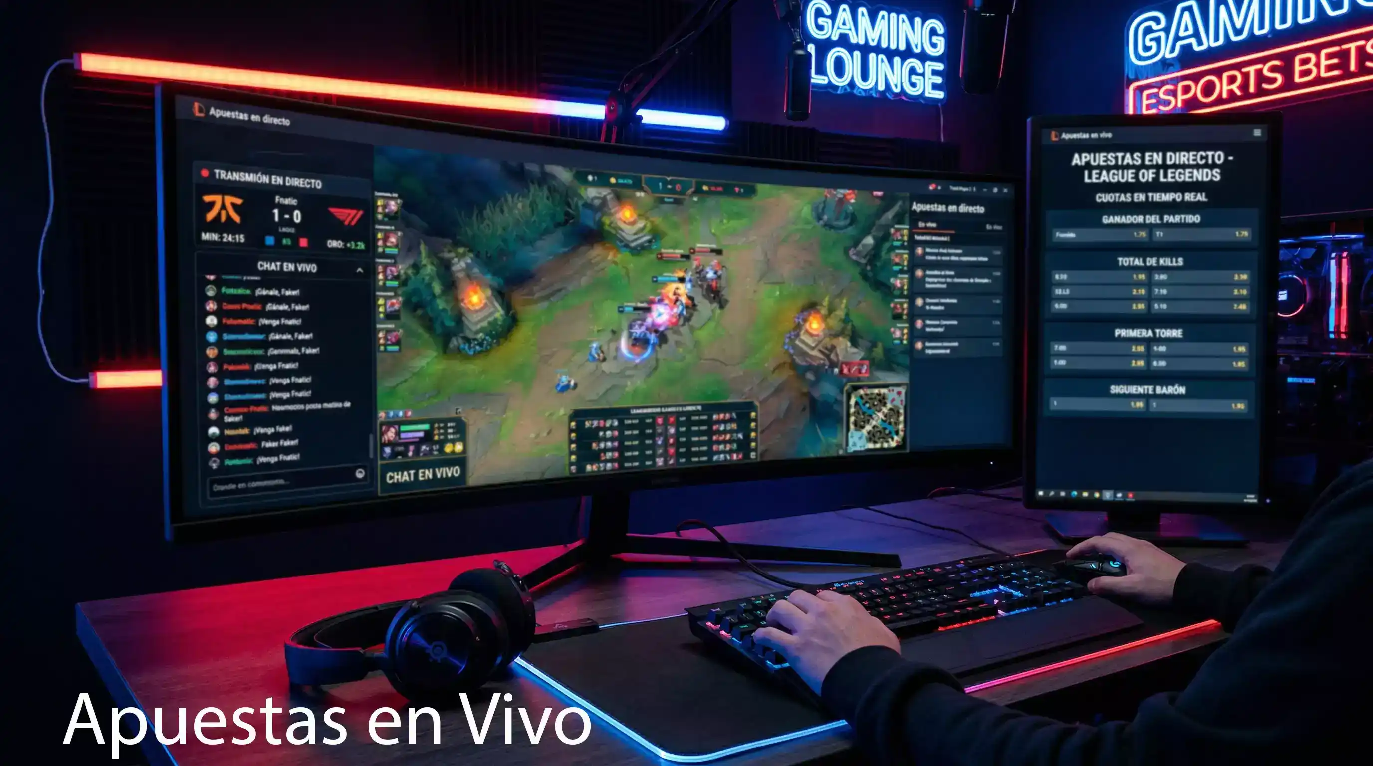 Apuestas en Vivo en League of Legends: Guía de Mercados Live